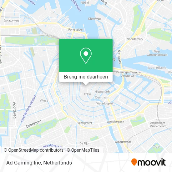 Ad Gaming Inc kaart
