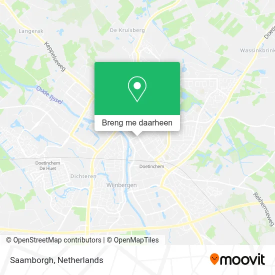 Saamborgh kaart