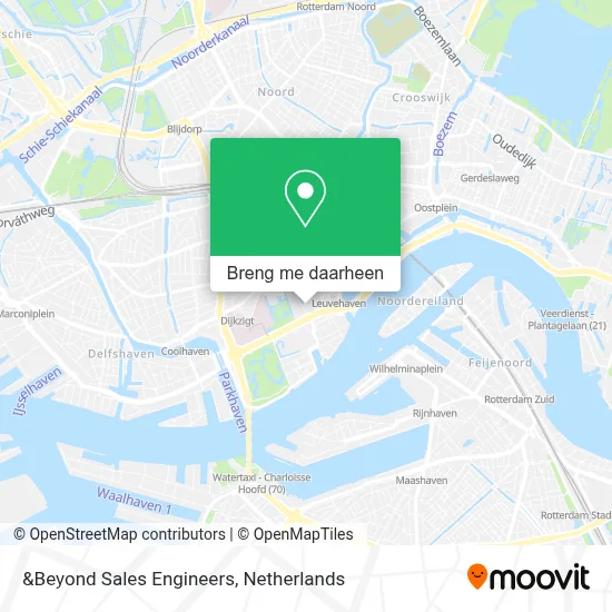 &Beyond Sales Engineers kaart