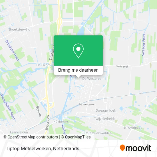 Tiptop Metselwerken kaart