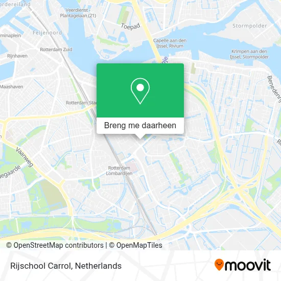 Rijschool Carrol kaart
