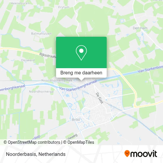 Noorderbasis kaart