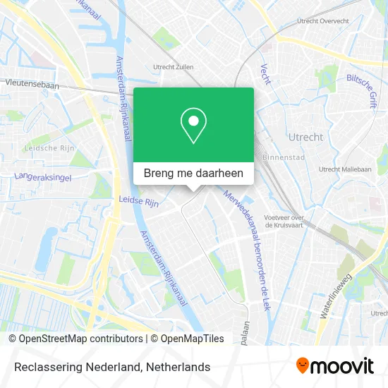 Reclassering Nederland kaart