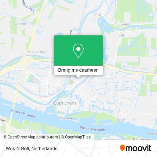 Wok N Roll kaart