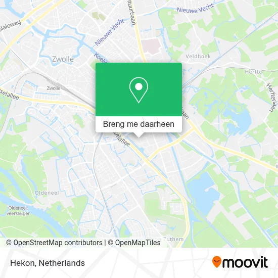 Hekon kaart