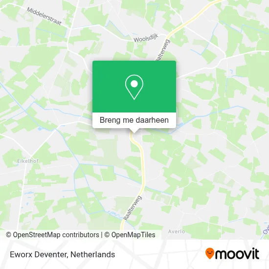 Eworx Deventer kaart