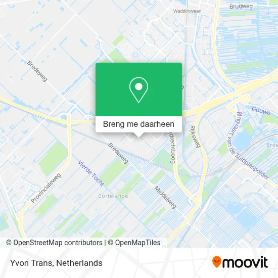 Yvon Trans kaart
