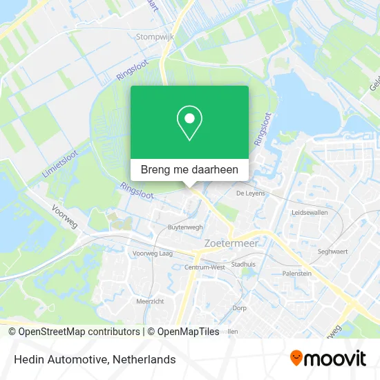 Hedin Automotive kaart