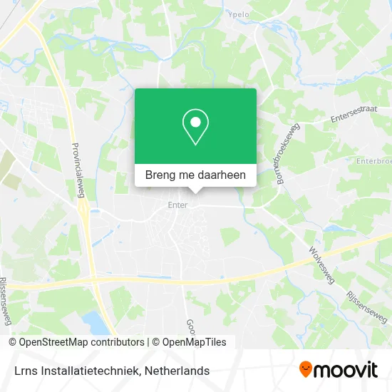 Lrns Installatietechniek kaart