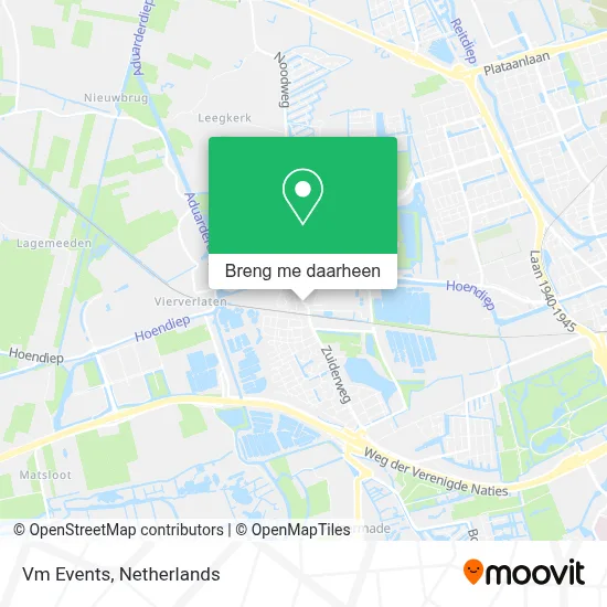Vm Events kaart