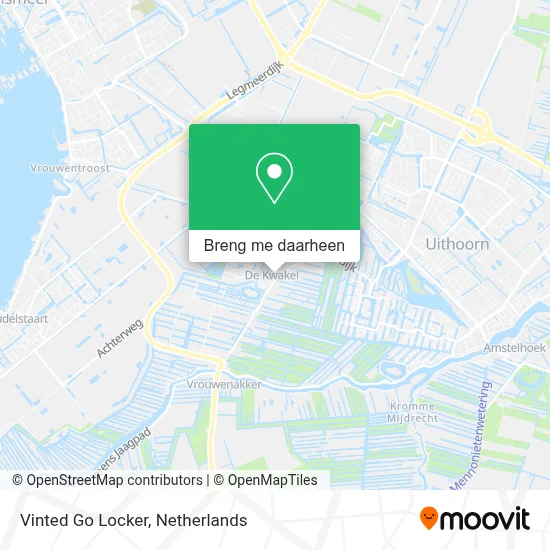 Vinted Go Locker kaart