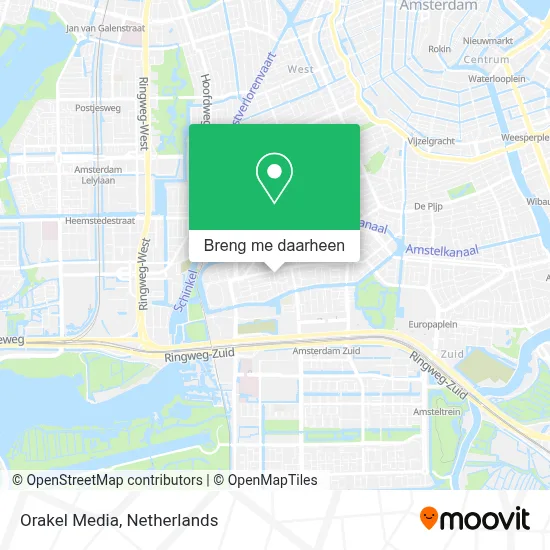 Orakel Media kaart