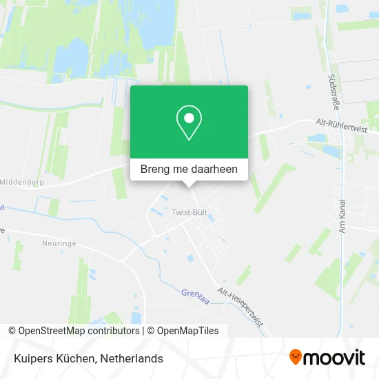 Kuipers Küchen kaart