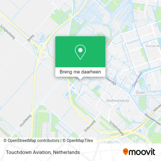 Touchdown Aviation kaart