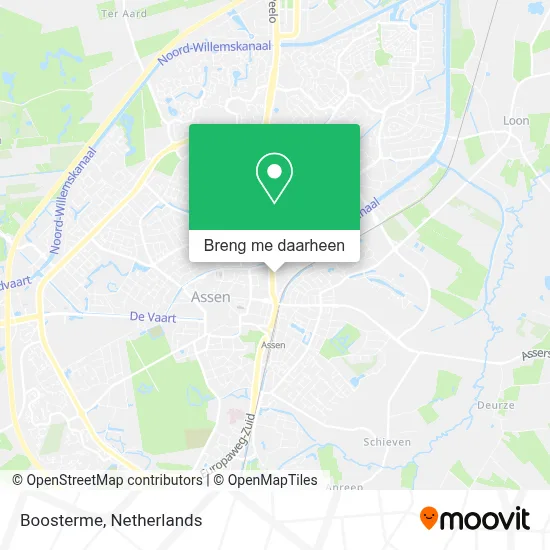 Boosterme kaart