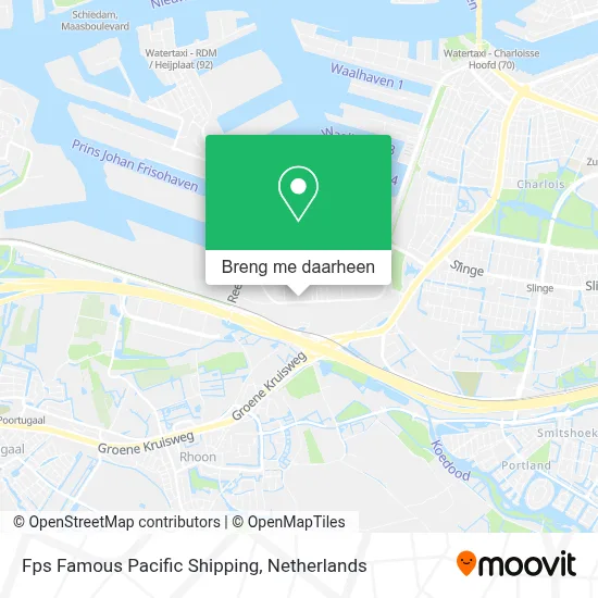 Fps Famous Pacific Shipping kaart