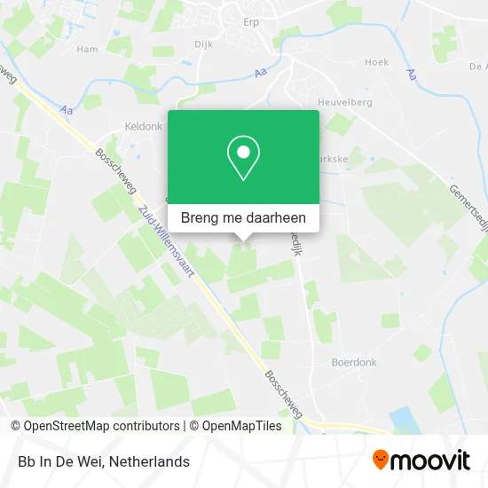 Bb In De Wei kaart