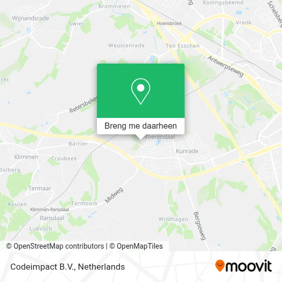 Codeimpact B.V. kaart
