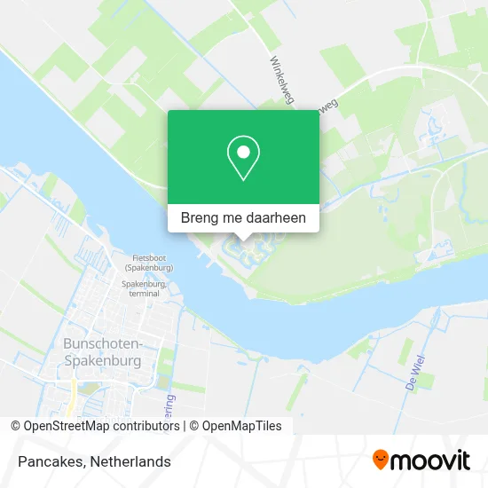 Pancakes kaart