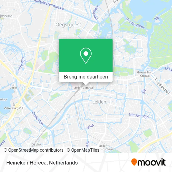 Heineken Horeca kaart