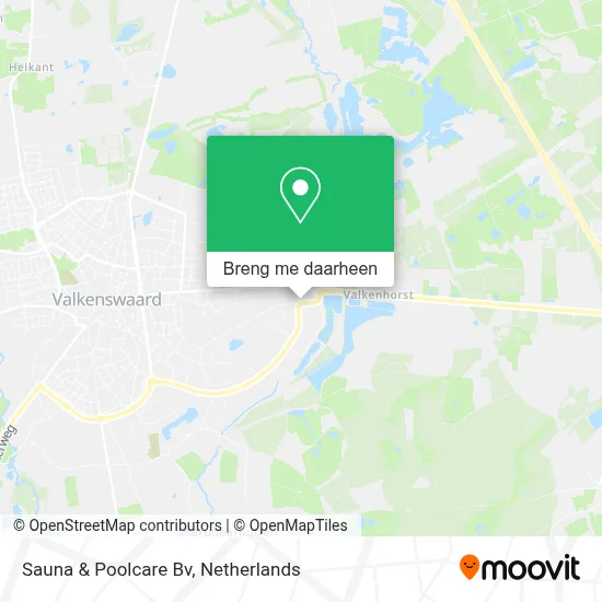 Sauna & Poolcare Bv kaart