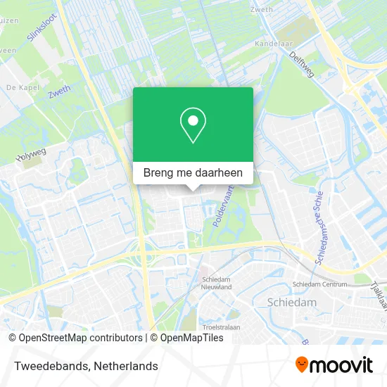 Tweedebands kaart