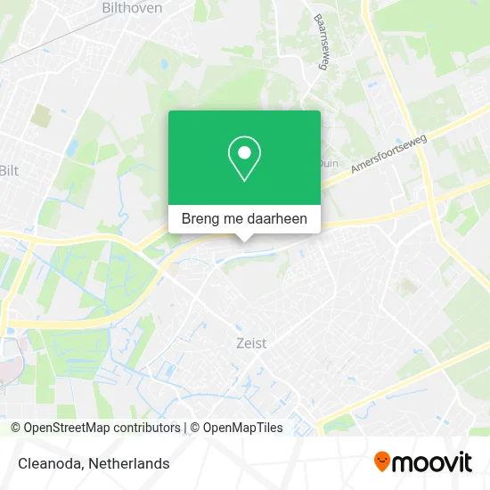 Cleanoda kaart