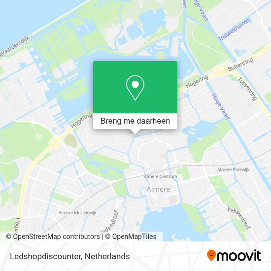 Ledshopdiscounter kaart