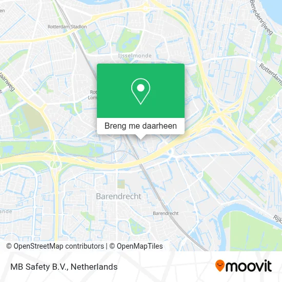 MB Safety B.V. kaart