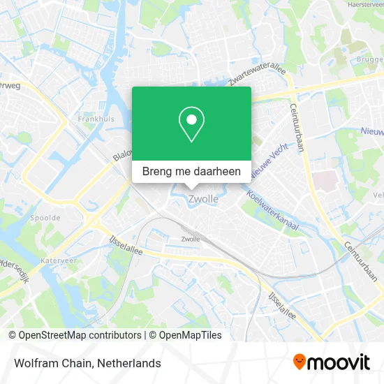 Wolfram Chain kaart