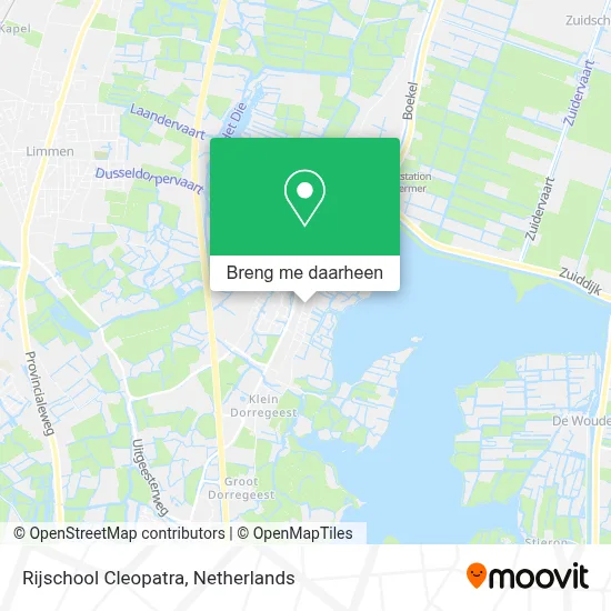 Rijschool Cleopatra kaart