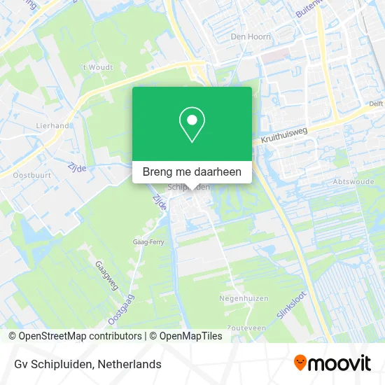 Gv Schipluiden kaart