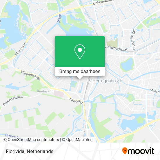 Florivida kaart