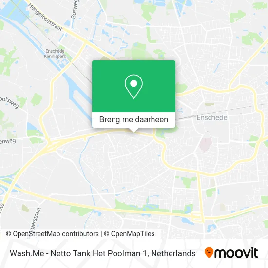 Wash.Me - Netto Tank Het Poolman 1 kaart