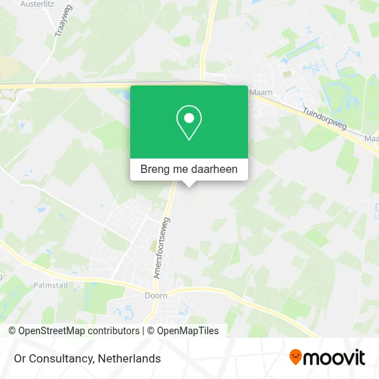 Or Consultancy kaart