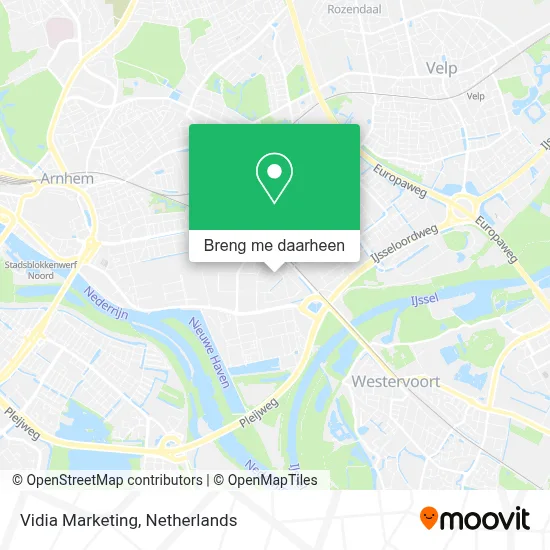 Vidia Marketing kaart