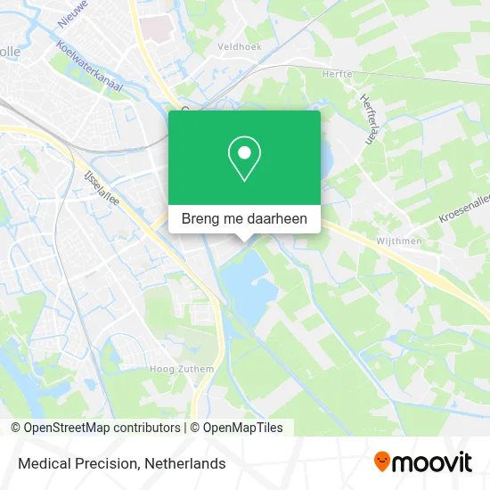 Medical Precision kaart