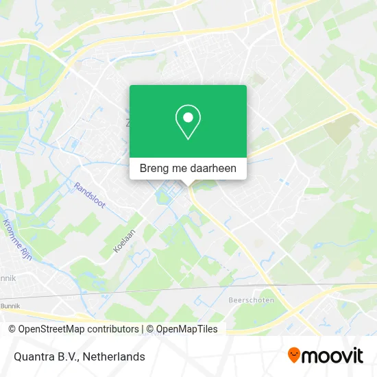 Quantra B.V. kaart