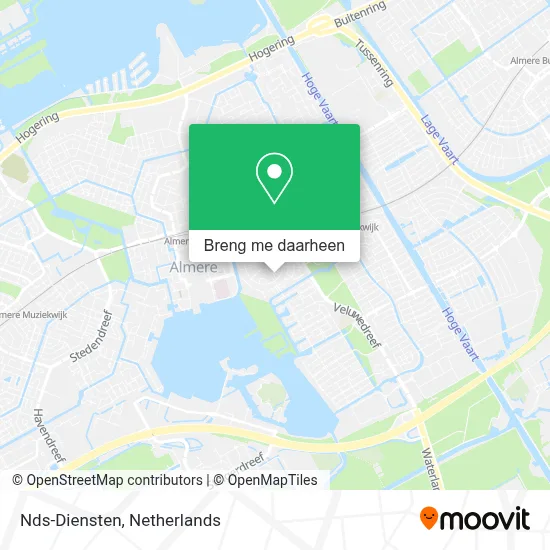Nds-Diensten kaart