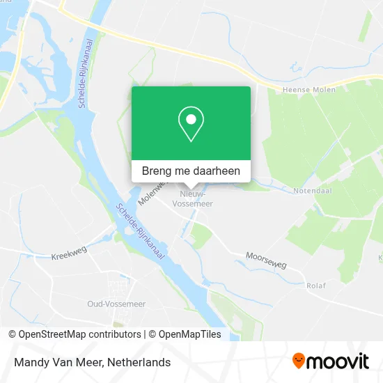 Mandy Van Meer kaart