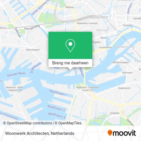 Woonwerk Architecten kaart
