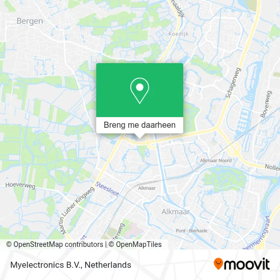 Myelectronics B.V. kaart