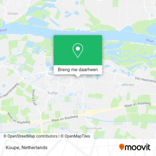 Koupe kaart