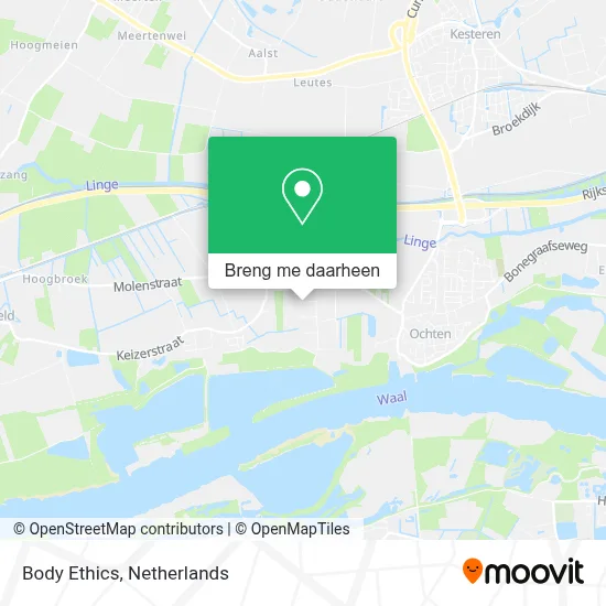 Body Ethics kaart