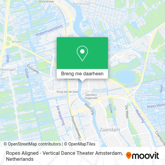 Ropes Aligned - Vertical Dance Theater Amsterdam kaart