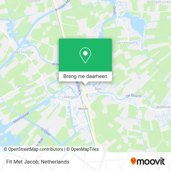 Fit Met Jacob kaart