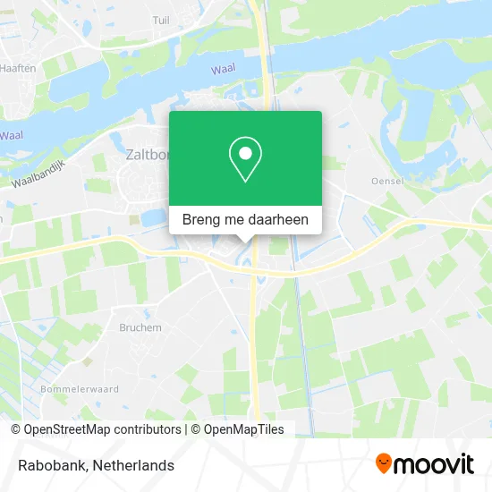 Rabobank kaart