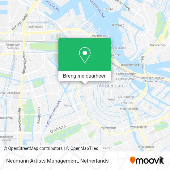 Neumann Artists Management kaart