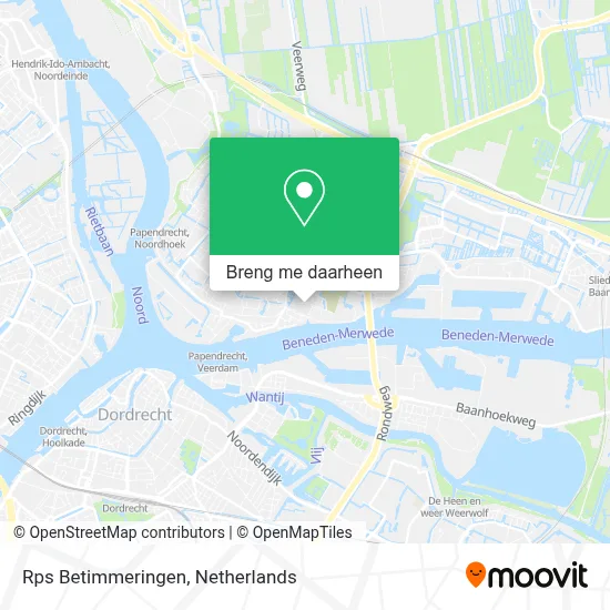 Rps Betimmeringen kaart