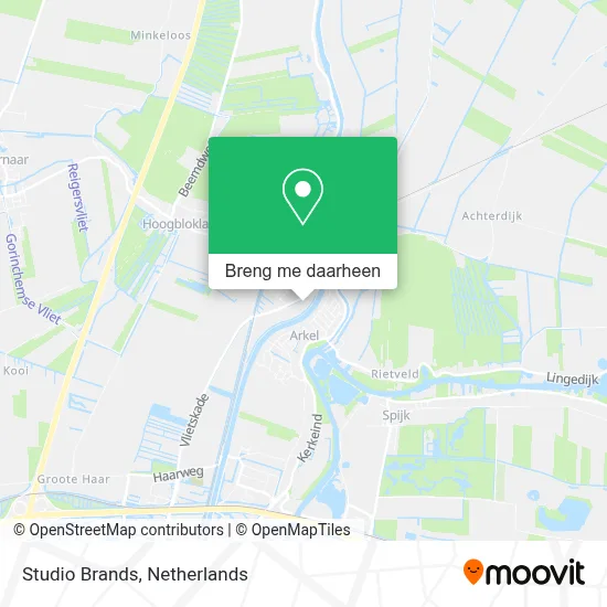 Studio Brands kaart